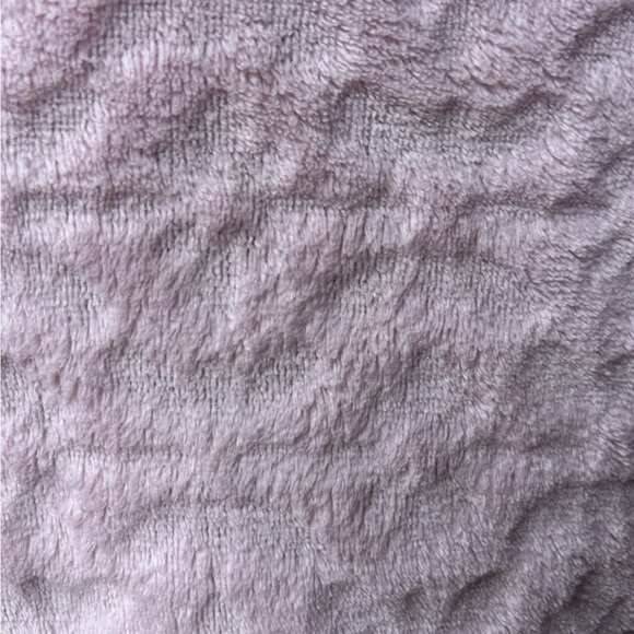 MISS ELAINE Fleece Robe XL Pink Long Sleeves Zip Front Full Length Excellent - Picture 2 of 6